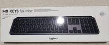 Logitech MX Keys for Mac, Bluetooth, Multidevice, compatible MacOS iOS, US INT
