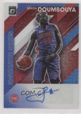 2019-20 Donruss Optic Signature Series Choice Prizm Sekou Doumbouya Auto 0s5s