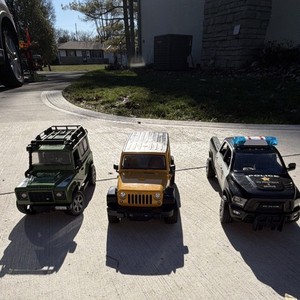 Bruder Land Rover, Jeep, Police Truck PLEASE READ DESCRIPTION 