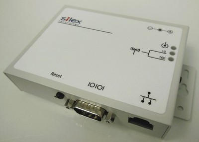 Silex Technology SX-500 Serial Server 47188-180 Rev B RJ-45 WLAN RS-232