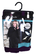 Cuddl Duds Fleecewear Tunic Womens Medium Eggplant Purple Long Sleeve Thumbholes