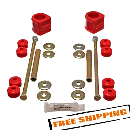 Bujes de barra estabilizadora Energy Suspension 3.5136R para 88-98 Chevy/GMC K1500/2500/3500 Foto 2 de 4