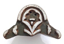 Wooden hand carved Printing Stamp Block for Fabrics Printing ZEFB-197