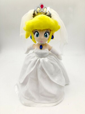 Super Mario Odyssey Peach Princess Wedding Dress Plush Toy Stuffed Animal 13" | eBay Super Mario Odyssey Peach Princess Wedding Dress Plush Toy Stuffed Animal 13" | eBay