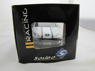 Solido Peugeot 407 Silhouette 1/18 - Gris - Modèle Racing LE462 - Occasion Comme Neuve