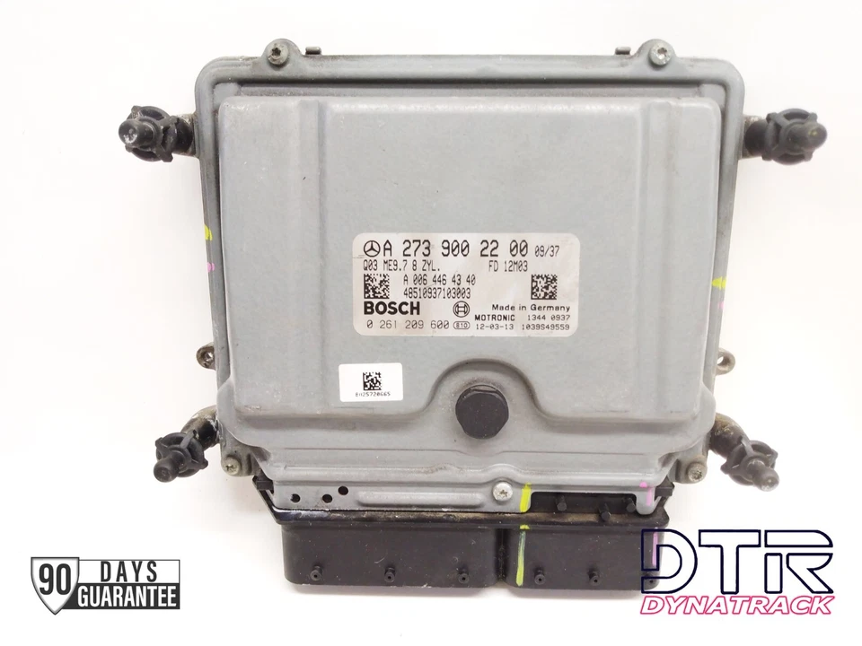Mercedes Benz GL450 2010-2012 ECU ECM PCM Engine Control Module A 273 900 22 00 Foto 4 de 4