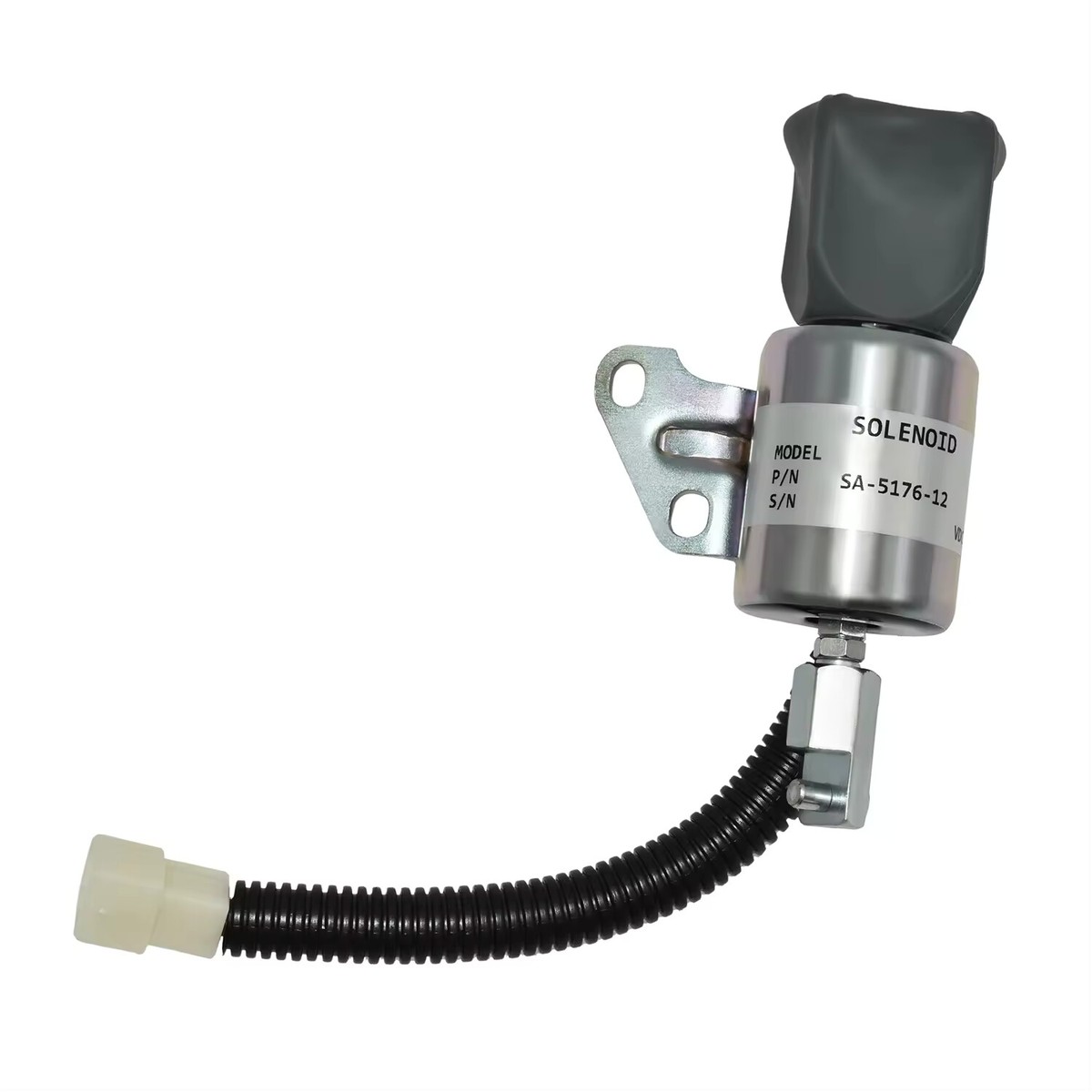 12V Fuel Stop Solenoid 1756ES-12SUC5B1S5 17520-60013 for Kubota