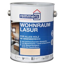 REMMERS WOHNRAUM-LASUR - 2.5 LTR Treppenlasur Deckenlasur Möbellasur Holzlasur