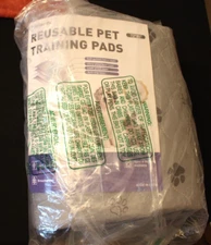 New Reusable Pet Training Pads 72" x 80" Quilted Fabric Leakproof Machine Wash