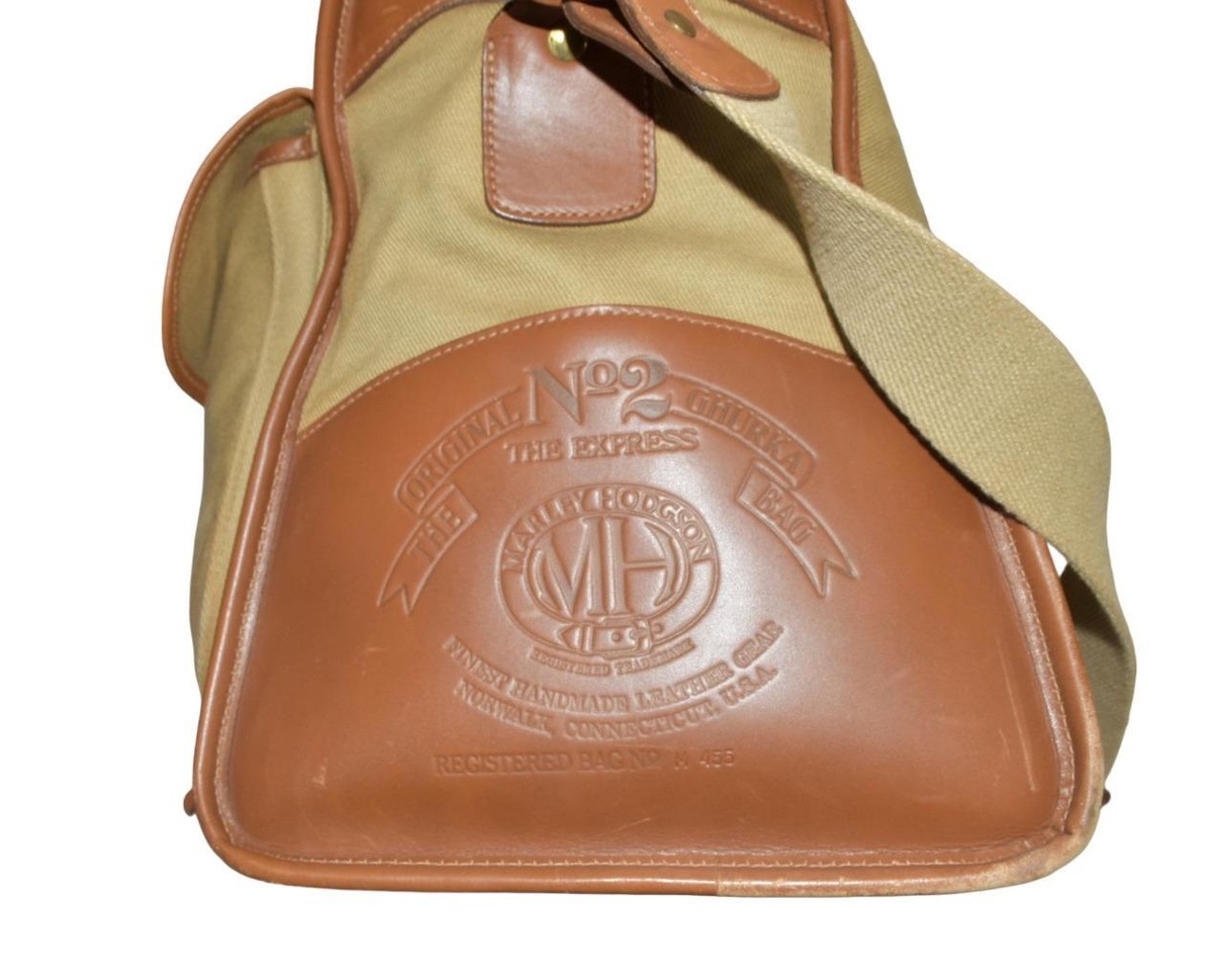Vintage 1990 Ghurka Marley Hodgson No 2 EXPRESS Bag Khaki
