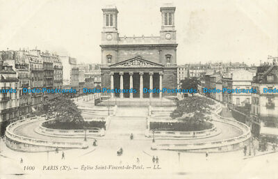 R629551 Paris. Eglise Saint Vincent de Paul. LL. 1400