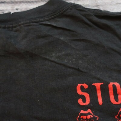 Vintage 90s Rolling Stones Voodoo Lounge Skeletons Shirt Tshirt