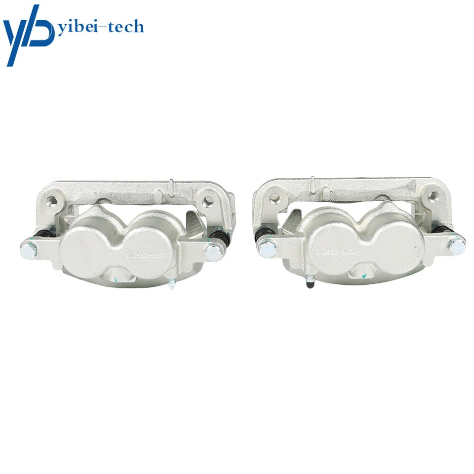 Front Brake Calipers w/ Bracket Pair 2 for Chevy Silverado 1500 GMC Sierra 1500 - Image 4 of 4