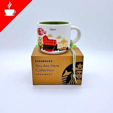 Starbucks Espresso Tasse 🇮🇹 Italy Ornament YAH Country Serie Italien