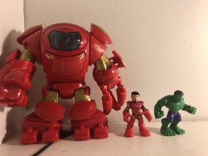 playskool heroes super hero stark tech armour