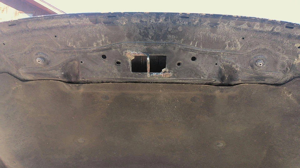 15 FORD EXPEDITION Hood Tuxedo Black Metallic uhpaint Peel Foto 3 de 3