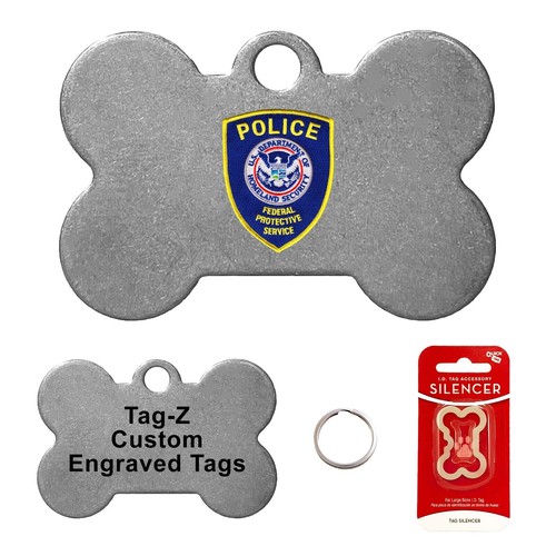 Etichetta Animale Domestico Personalizzata Incisa Personalizzata Id - Foto 10