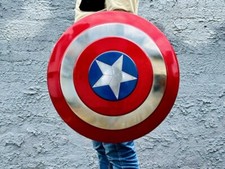 First Avenger Shield 24 Inch Captain America super soldier Metal Shied cospaly