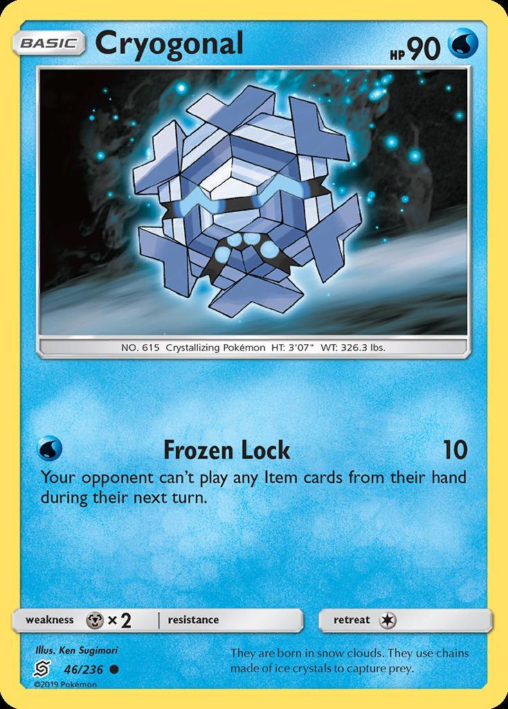 Pokemon Cryogonal (46/266) Unified Minds LP