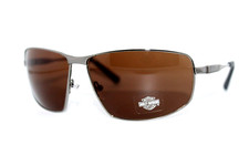 NEW HARLEY-DAVIDSON HD0965X 08E SILVER AUTHENTIC SUNGLASSES FRAMES 65MM W/POUCH
