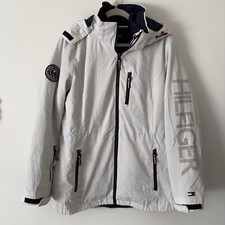 Tommy Hilfiger Coat Women's Medium 3-in-1 All Weather System Hooded Jacket Coat