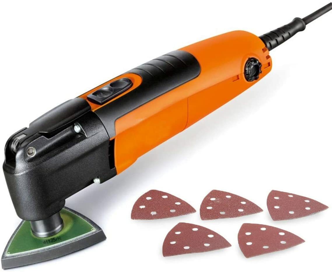 100&times;Triangle Sandpaper Sanding Pads Hook and LoopPalm for Oscillating Multi Tool