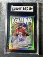 2023 Bowman U Chrome Marvin Harrison Jr. Big Kahuna Auto /150 SGC 9.5. Rare Auto