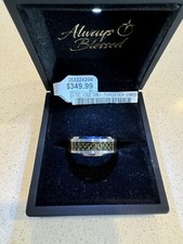 10MM MEN'S TUNGSTEN CARBIDE WEDDING BAND RING with BLACK CARBON FIBER SIZE 8-15
