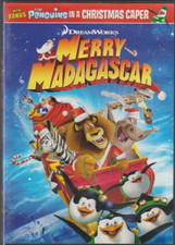 DreamWorks Merry Madagascar DVD