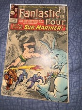 Fantastic Four #33 1964 VG- 1st Appearance of Attuma! Sub Mariner! Combine Ship