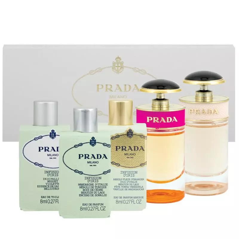 Prada miniature cheap perfume set price