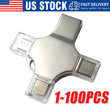 USB 3.0 Flash Drive 128GB Type C Memory Photo Stick for iPhone Android iPad Lot