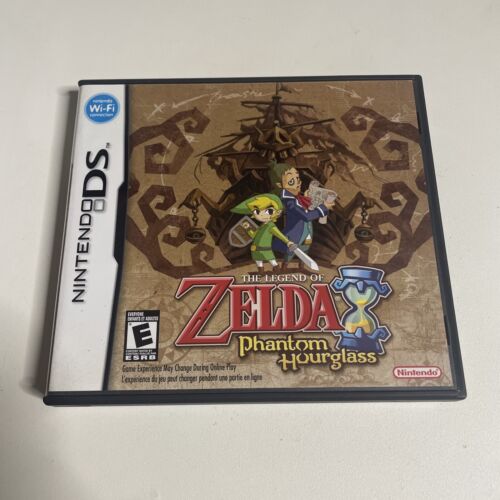 The Legend of Zelda: Phantom Hourglass (Nintendo DS, 2007) Complet avec manuel - Photo 1 sur 4