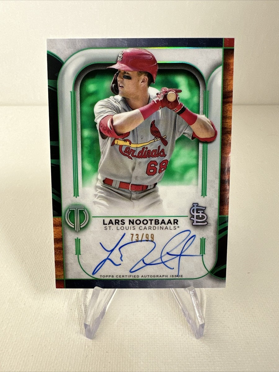 99枚限定！[ヌートバー(Lars Nootbaar)] Parallel Green Autograph(TA