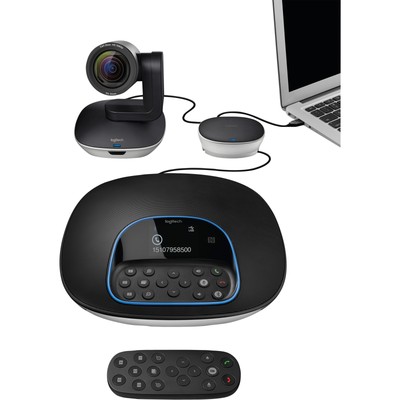 Logitech GROUP, Webcam, schwarz