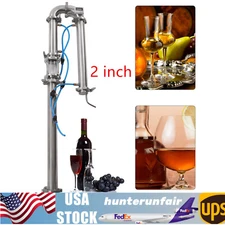 Brew Wine Making Tool 2" in Stainless Still Moonshine Reflux Distilling Column