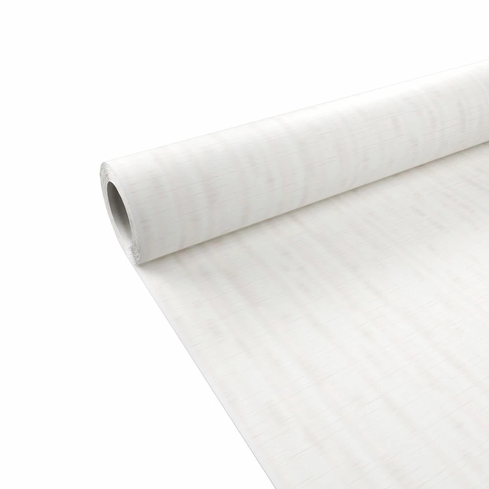 1 Dunisilk® Tischdecke Linnea weiss 1,18m x 25m Duni Tischdeckenrolle abwischbar