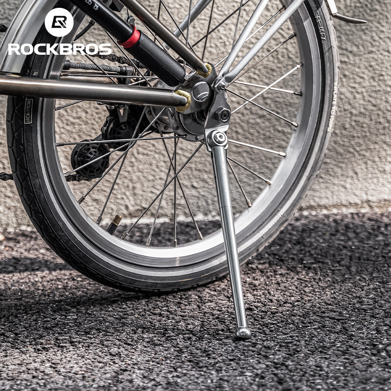 ROCKBROS Foldable Bike Kickstand Bicycle Stable Side Stand For 16