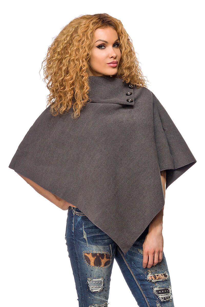 Poncho E Mantelle Fatti A Maglia Da Donna