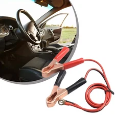 2 Pieces Car 50AMP Battery Inverter Wire Power Transfer Cable Clip New