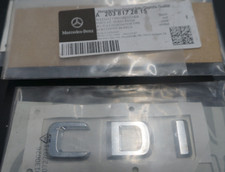 A2038172815 Emblem New Genuine Mercedes-Benz CDI BOOT BADGE VARIOUS MODELS