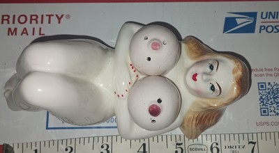 Vintage Nude Naked Lady Boobs Breasts Salt Pepper Shakers Japan ...