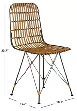 Safavieh MINERVA DINING CHAIR, Reduced Price 2172743870 WIK6510B