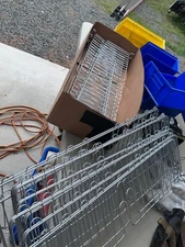 Uline H-6792C Wire Shelving  30"x8" (Lot of 15)