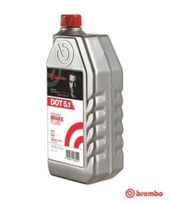 Original BREMBO Premium Bremsflüssigkeit Brake Fluid DOT 5.1 1L // L 05 010