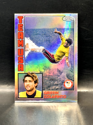 Griffin Colapinto 2024 Topps Chrome US Olympic & Paralympic 1984 Insert #84T-14