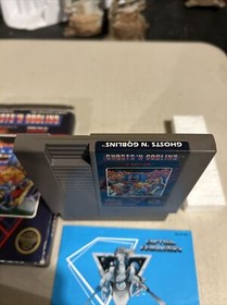 Ghosts 'n Goblins Hangtab Five Screw Nes Regular Nintendo Game Boxed