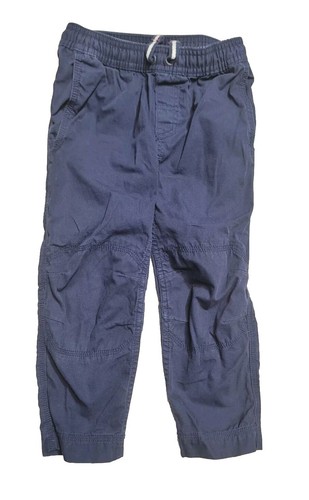 Hanna Andersson Boys Pull On Pants & Shirt 100 Size 4 Navy Blue Lot Of 2 - Picture 2 of 6