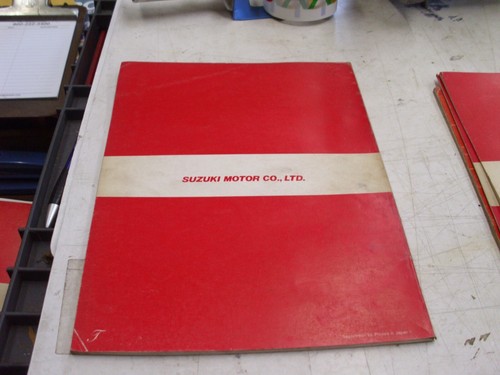 OEM SUZUKI 1981 (F) FS50 Motorcycle Service Manual, Sept'80EN, 99000-85058-0E3!# - Picture 3 of 12