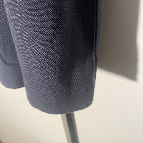 NWT Harris Wharf London Mens Blazer, Gray Blue, 46 US, Raw Edges, MSRP $595 - Picture 7 of 16